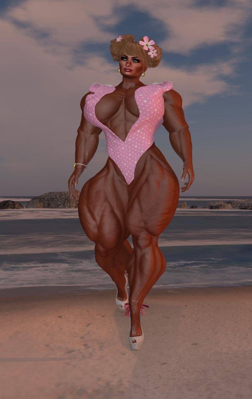 $MUSCLE GIRL Character